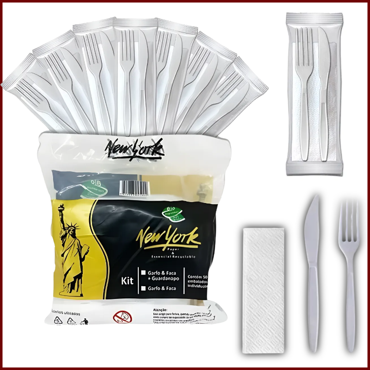 Kit Garfo Faca